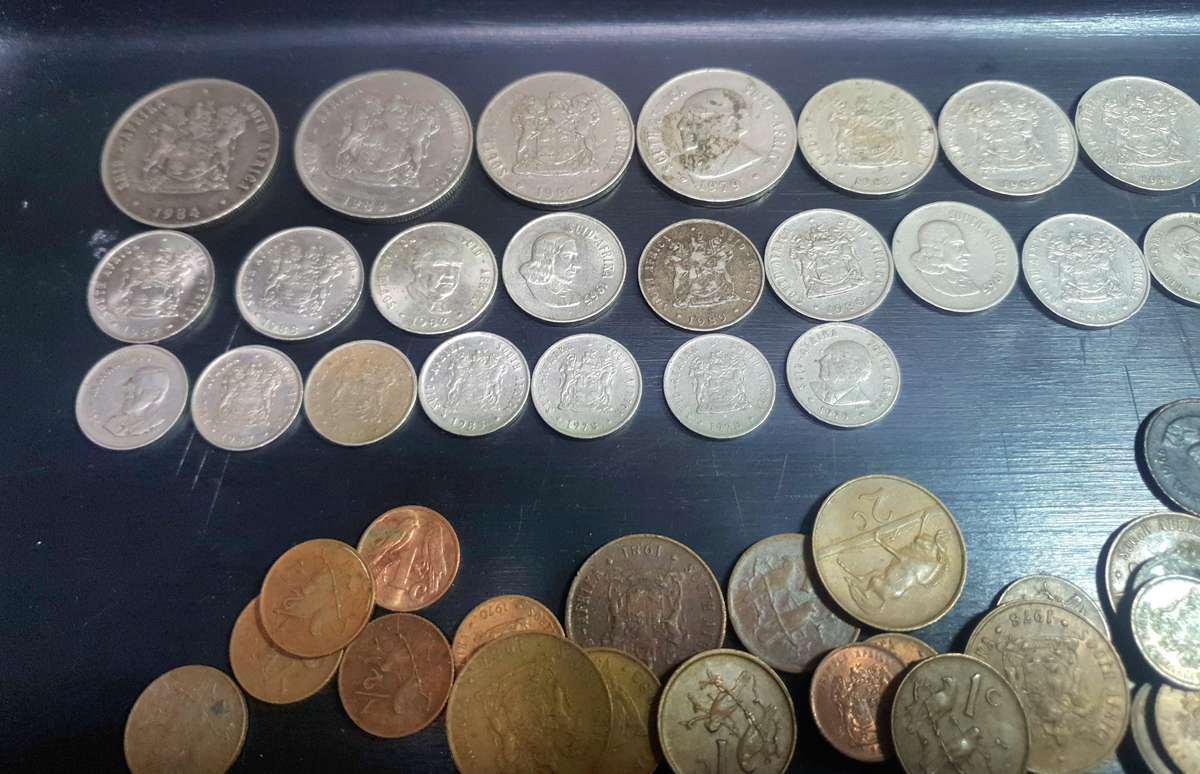 Job Lot South African Coin Collection  including some coins from 1965 - First decimal series