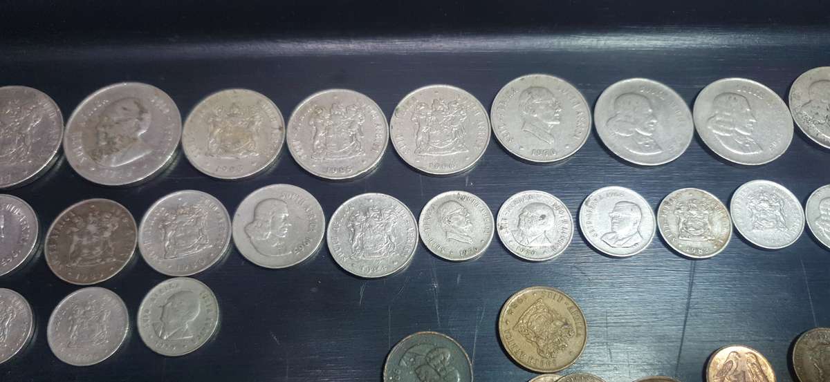 Job Lot South African Coin Collection  including some coins from 1965 - First decimal series