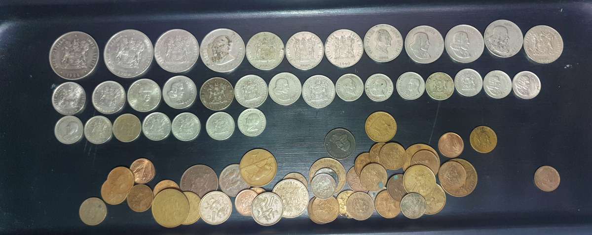 Job Lot South African Coin Collection  including some coins from 1965 - First decimal series