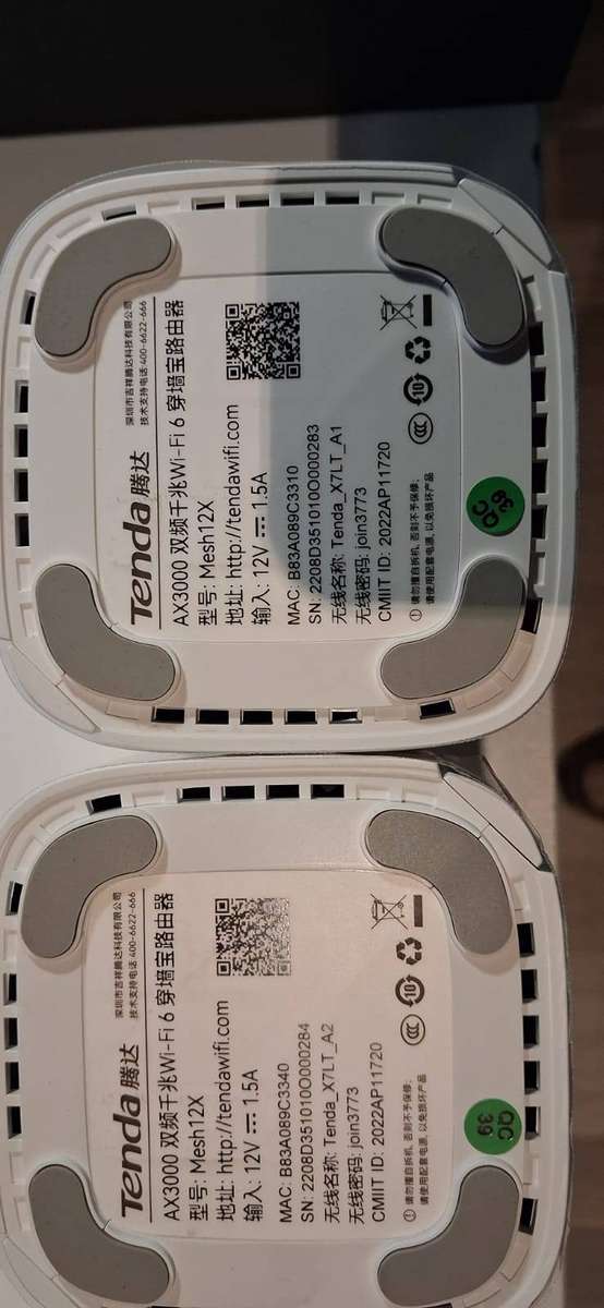 Tenda EM12 AX3000 Home Mesh Router - Wifi6 / Gigabit