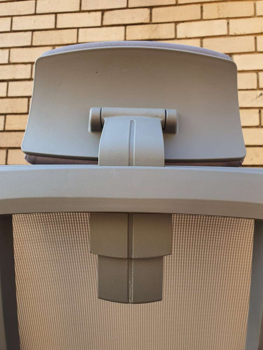 ERGOTHERAPY High-Back Office Chair (Headrest) - Grey