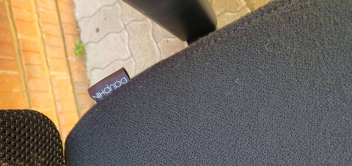 Dauphin Ergonomic Office Chair - Black Material Seat