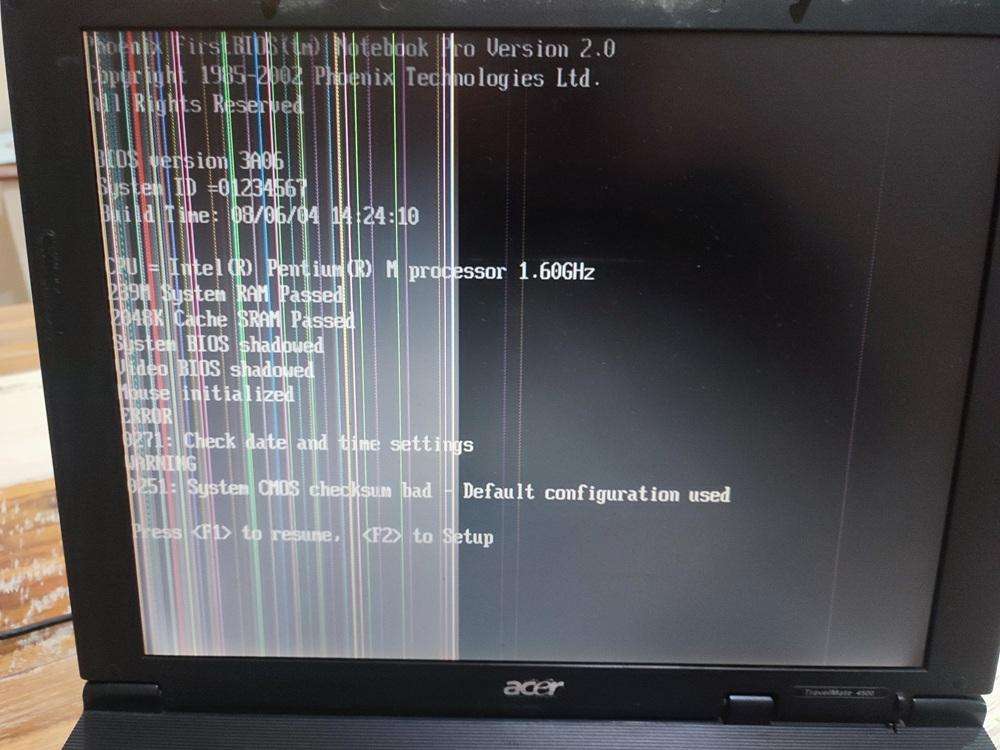 Acer TravelMate 4502LCi - AS SPARES