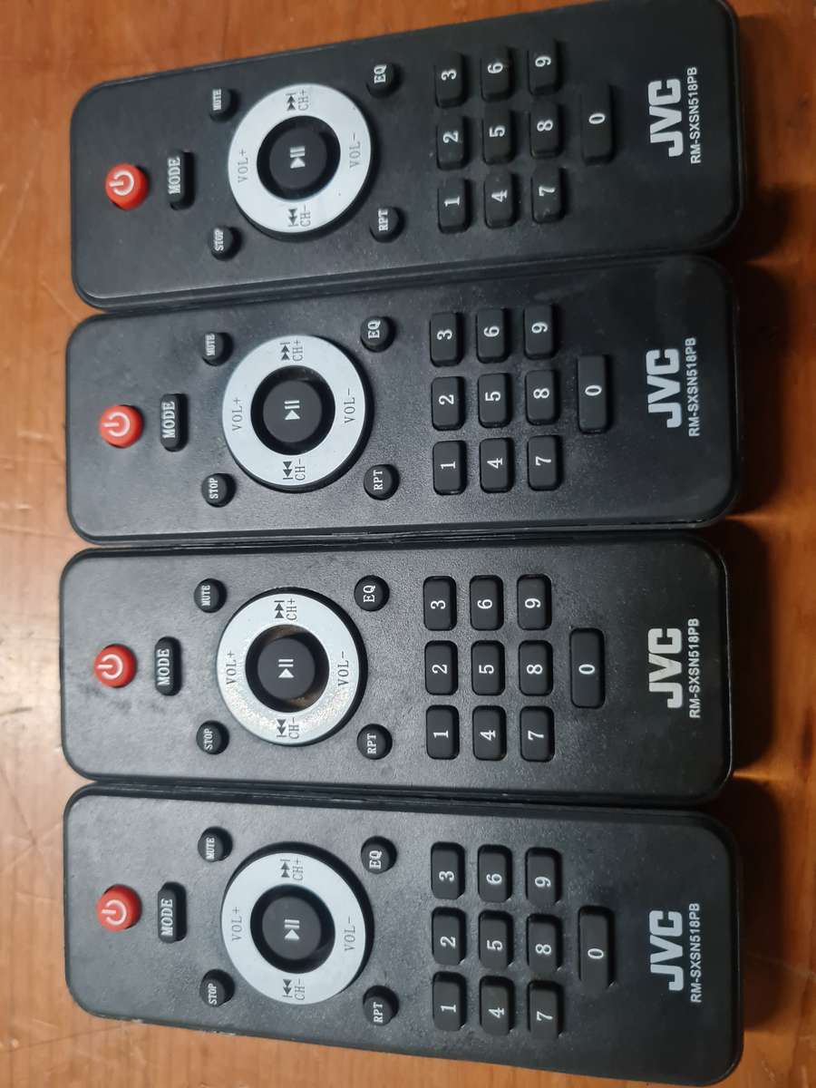 JVC TROLLEY SPEAKER XS-N518PB REMOTE CONTROL