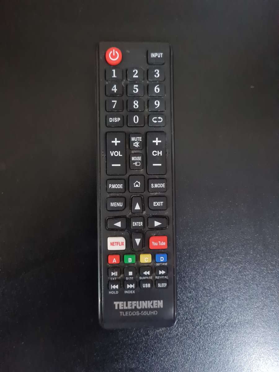 TELEFUNKEN TLEDDS-55UHD SMART TV REMOTE