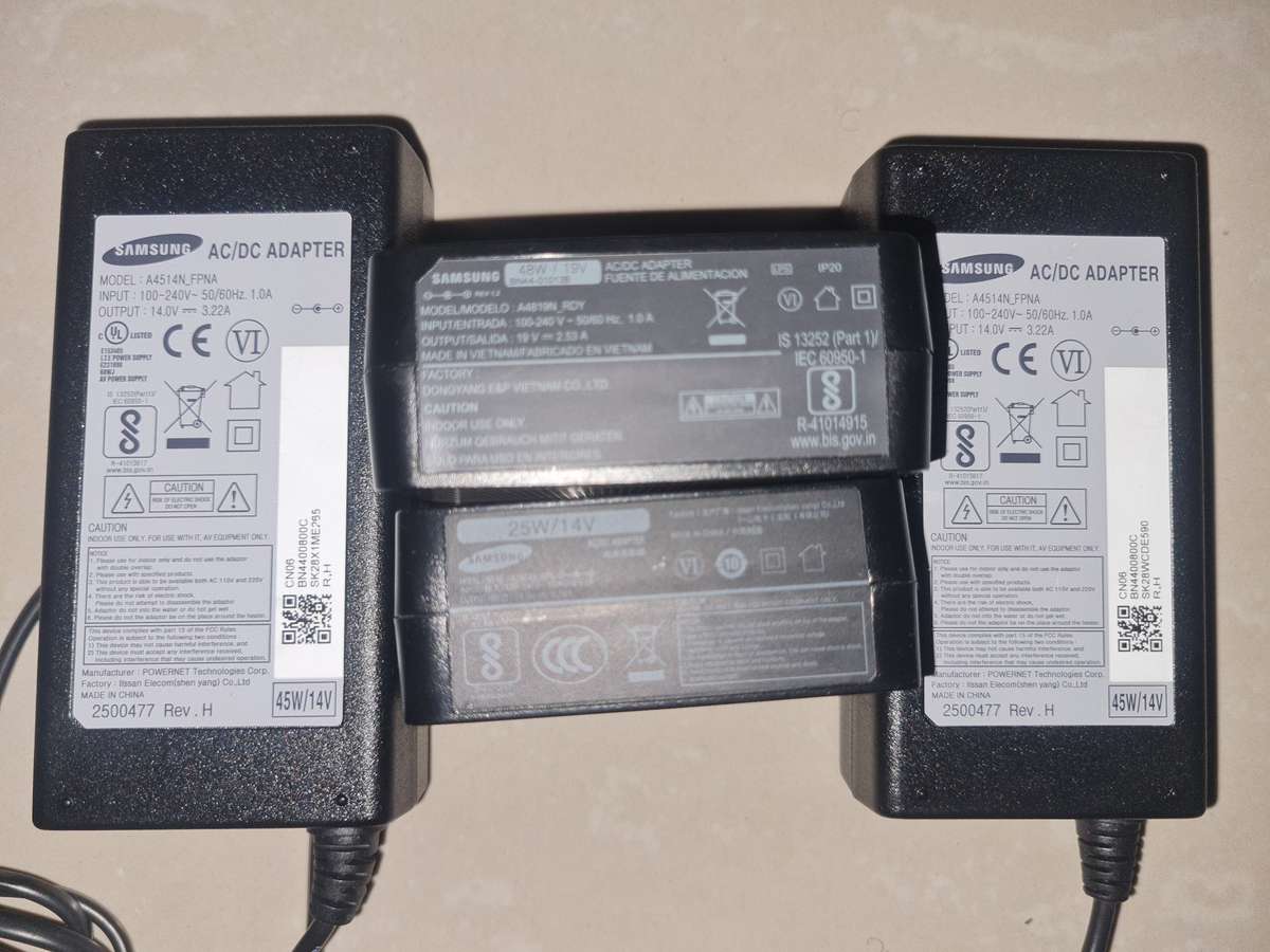 Samsung Original AC/DC TV/MONITOR Adapters