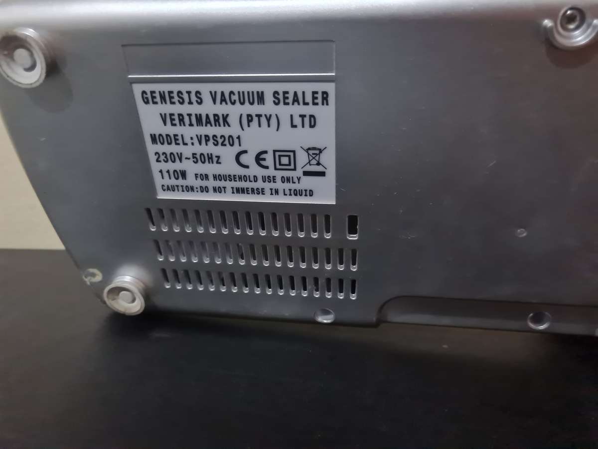 Verimark Genesis Electronic Vacuum Sealer