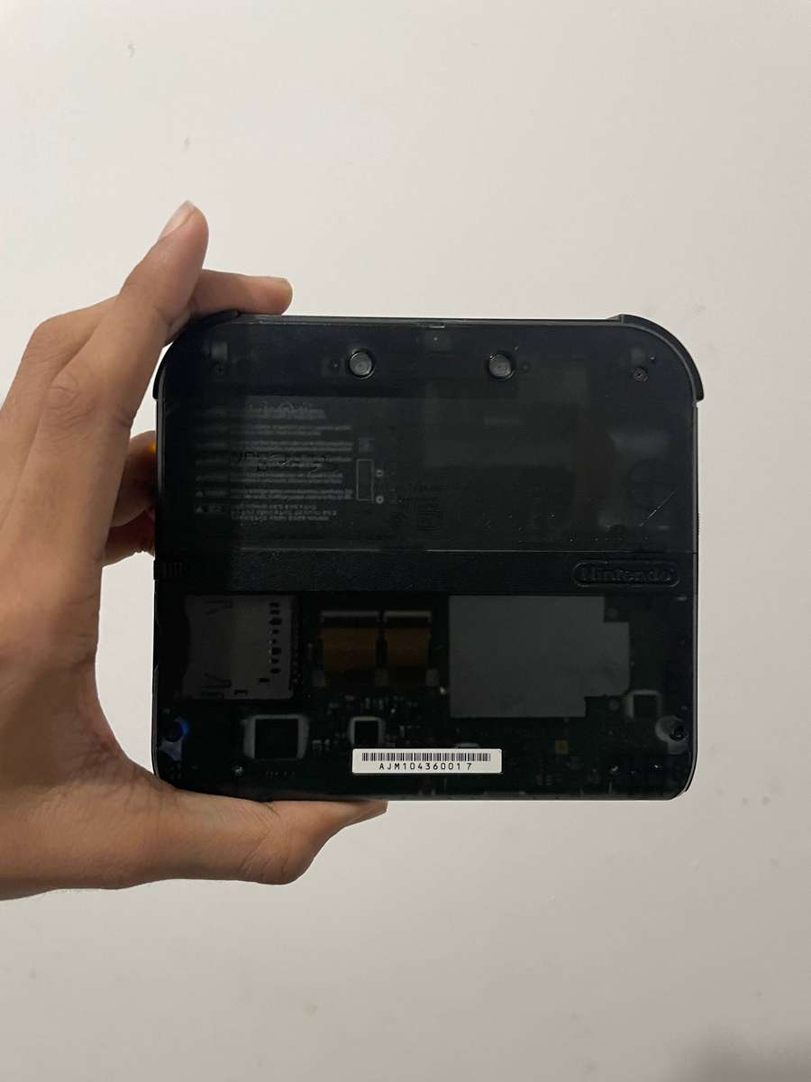 Japan Exclusive Transparent Black Nintendo 2DS