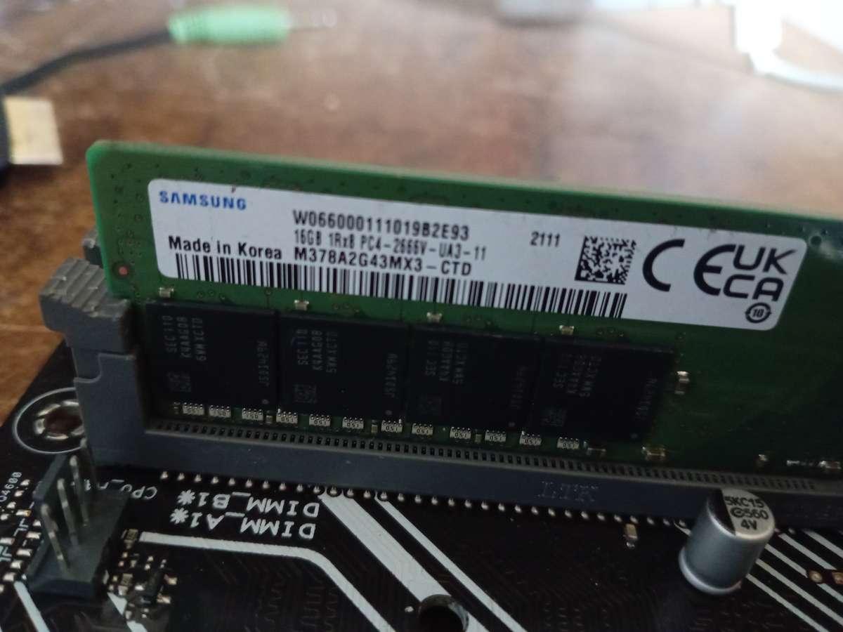 512GB NVME +16 GB SAMSUNG DDR4 RAM+Motherboard(Dead)