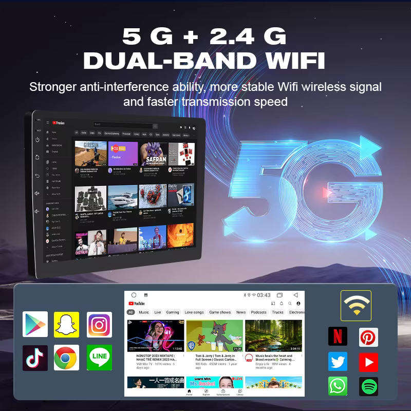 Toyota Universal 7" 4GB 64GB Android Navigation - Fortuner Hilux Avanza Etios Yaris Rush RAV4