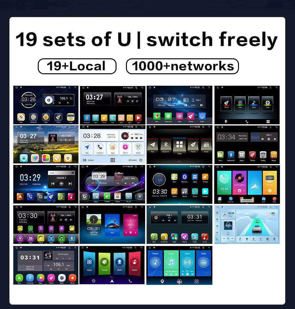 VW 9" Android Head Unit 4GB 64GB Universal Polo 6 Amarok Golf Caddy Tiguan Jetta