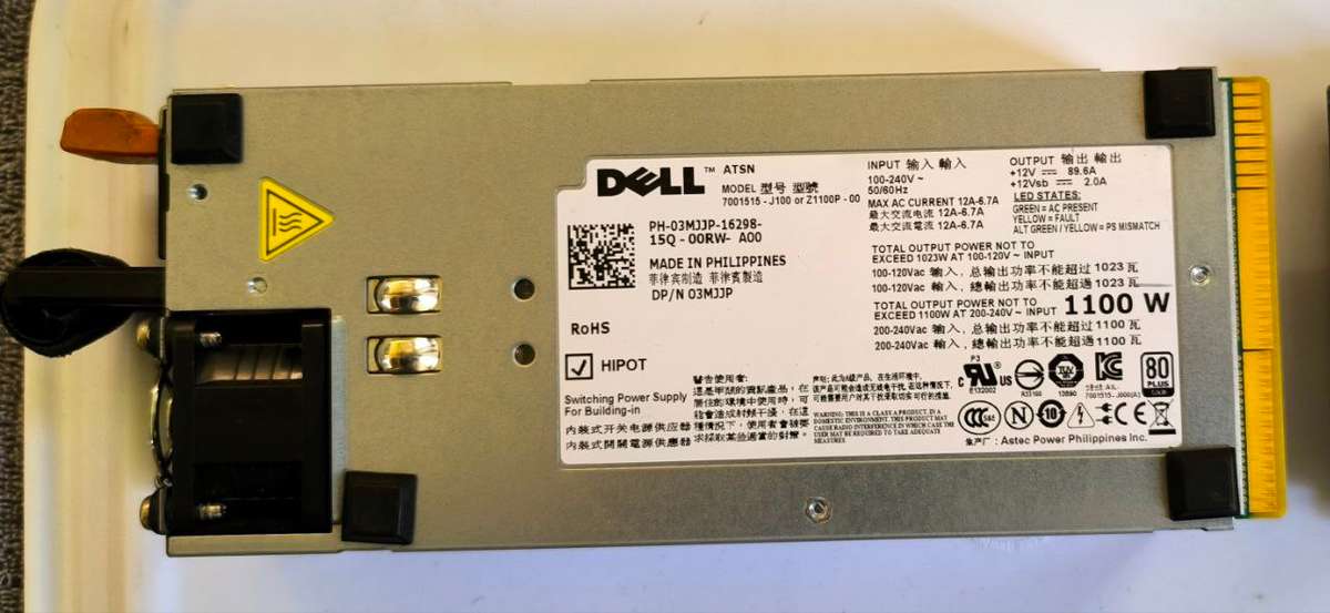 Dell 1100W Switching Power Supply