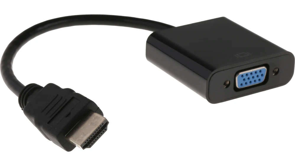 HDMI Cable to VGA Cable - 1080P HDMI to VGA Adapter - VGA to HDMI Converter
