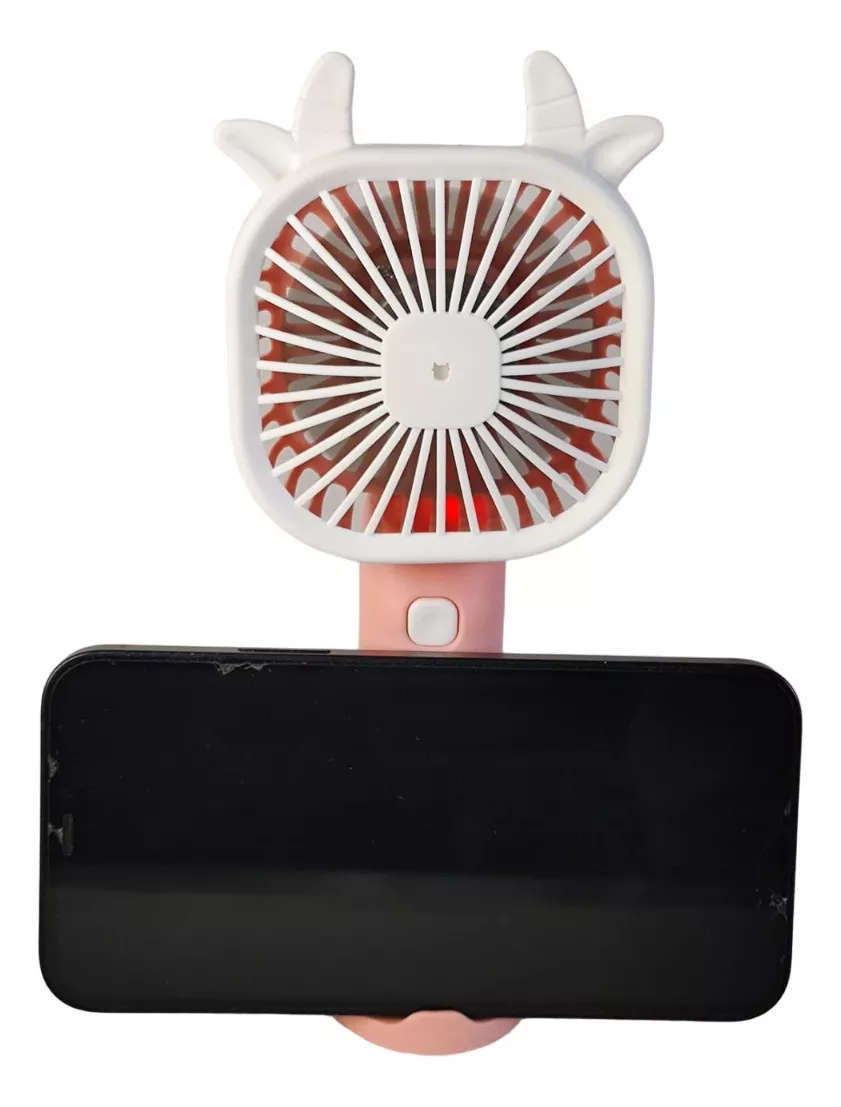 Mini Rechargeable Fan Table Office Portable USB Base #1