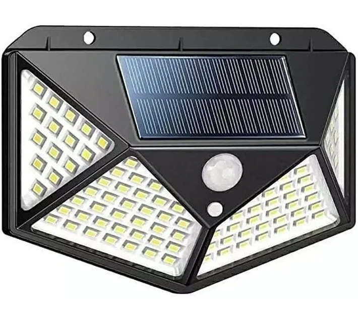 Solar LED Wide-Angle Wall Light 30W