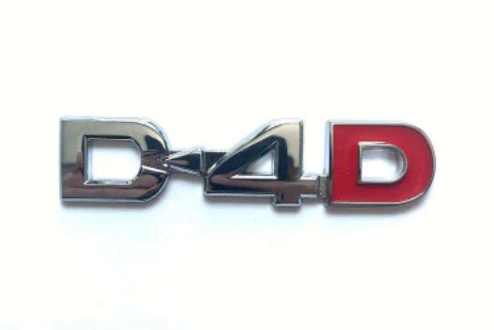 TOYOTA D4D badge