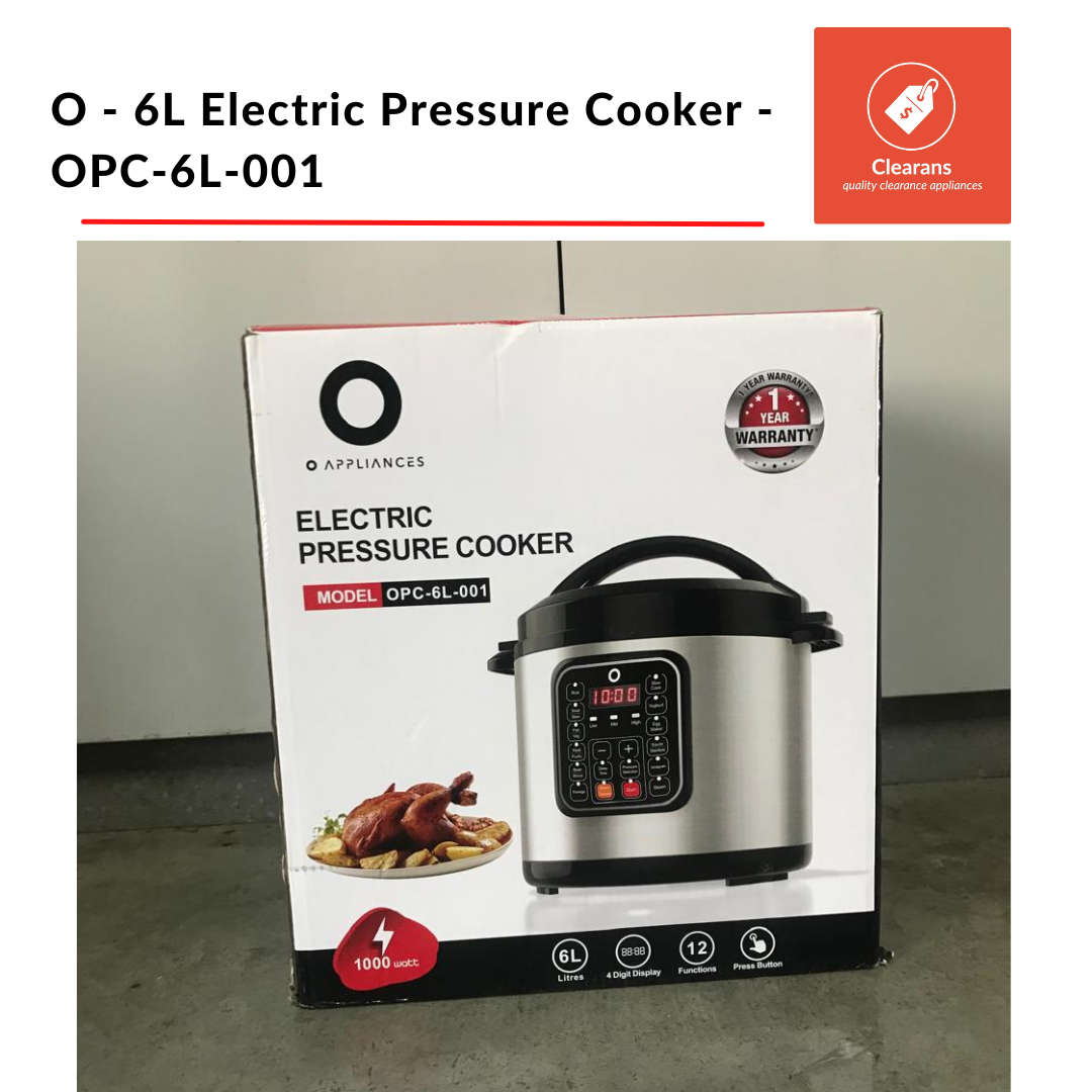 O - 6L Electric Pressure Cooker