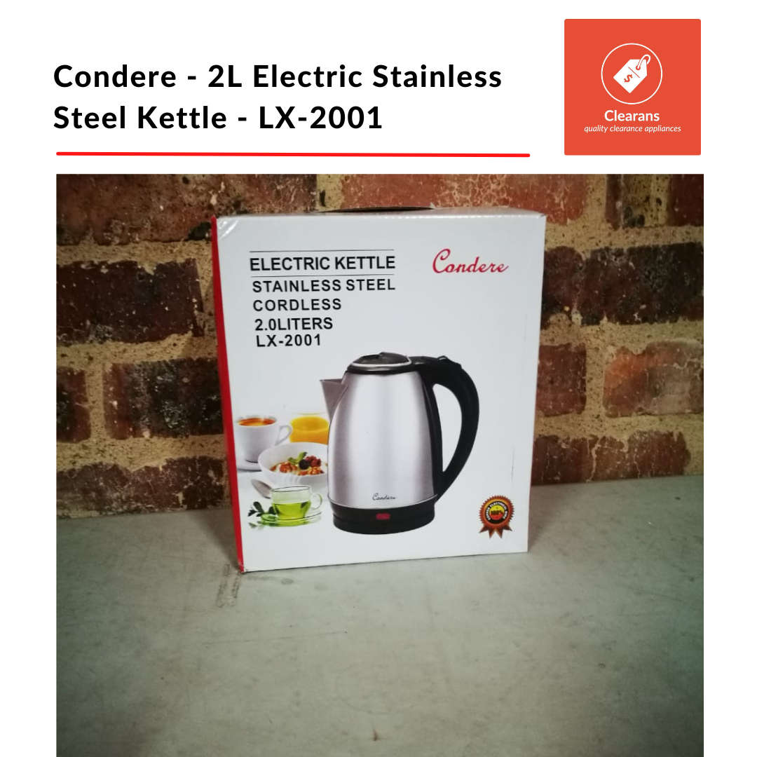 Condere - 2L Electric Stainless Steel Kettle - LX-2001