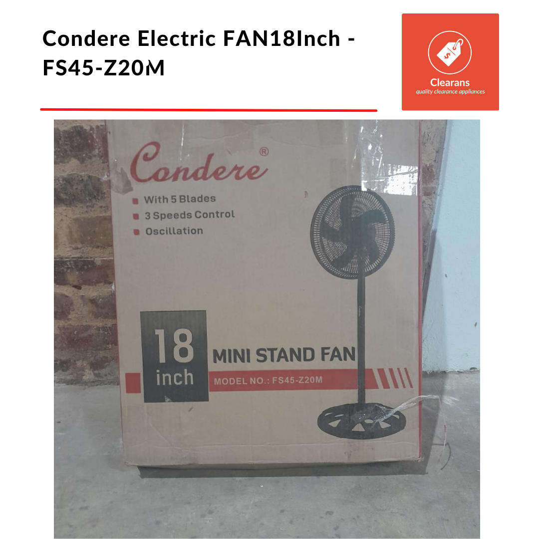 Sold Condere Electric Fan 18'' - FS45-Z20