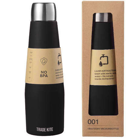 Trade Kite 532ml Stainless Steel Vacuum Cola Bottle - Leak-Proof Design
