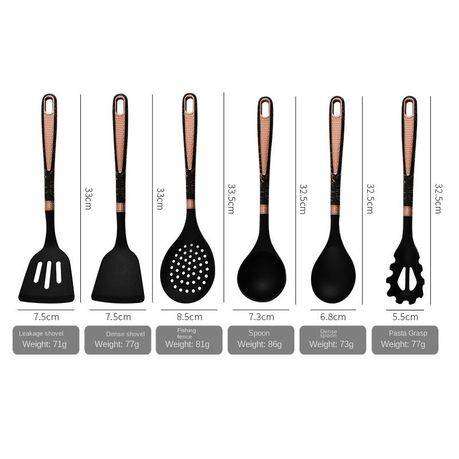 Trade Kite 16-Piece Silicone Kitchen Utensil Set with Storage Box - Durable