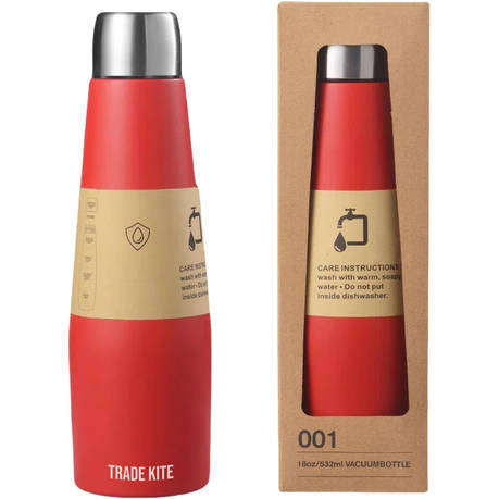 Trade Kite 532ml Stainless Steel Vacuum Cola Bottle - Leak-Proof Design