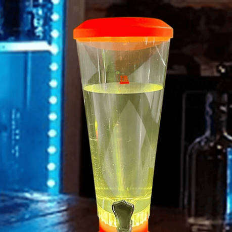 Trade Kite 3L Beer Tower Dispenser with LED Light & Speaker - for Party