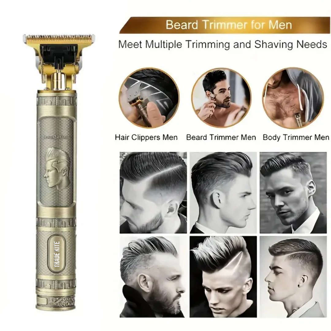 Trade Kite Cordless Hair Clippers Kit  Professional Grooming Set of 2