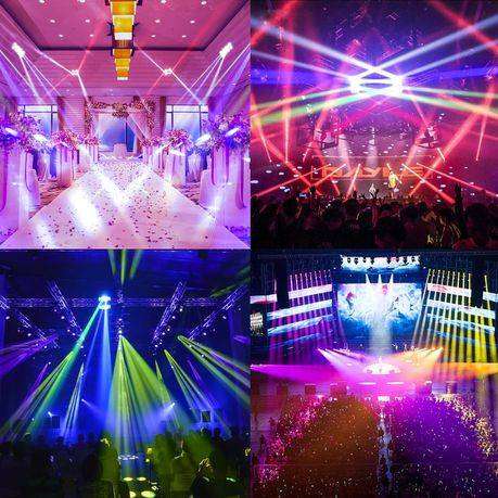 Trade Kite RGBW LED Moving Head Stage Light - Multi-Lens Beam Effect DMX512