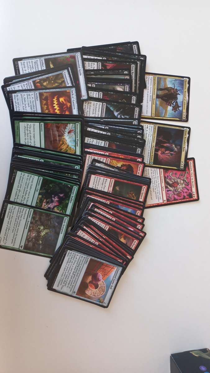 MAGIC THE GATHERING TRADING CARD BUNDLE !! +/- 340 cards !!