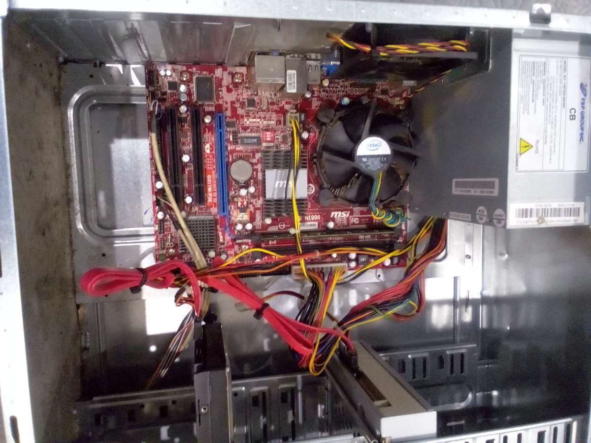 Intel pentium tower core 2 duo