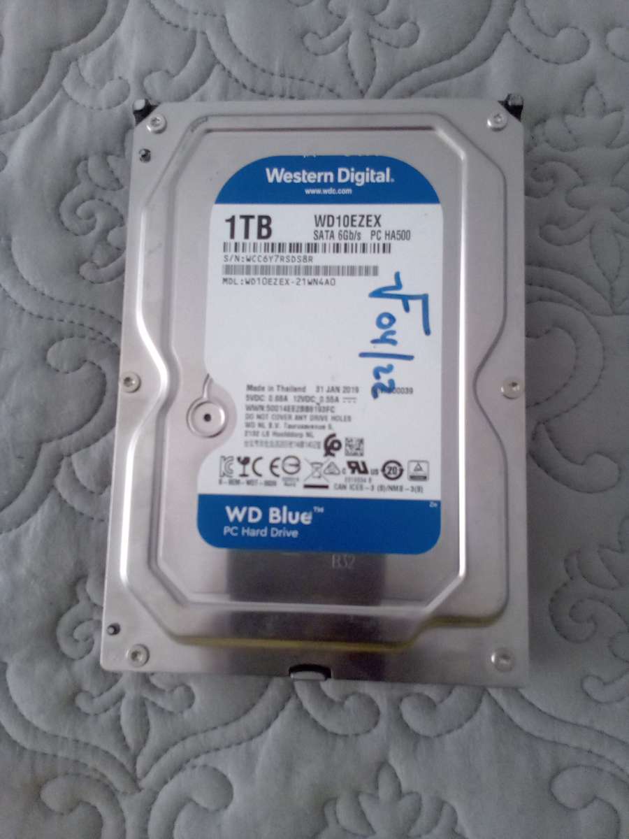 Western digital 1tb blue sata 3.5`- hard drive