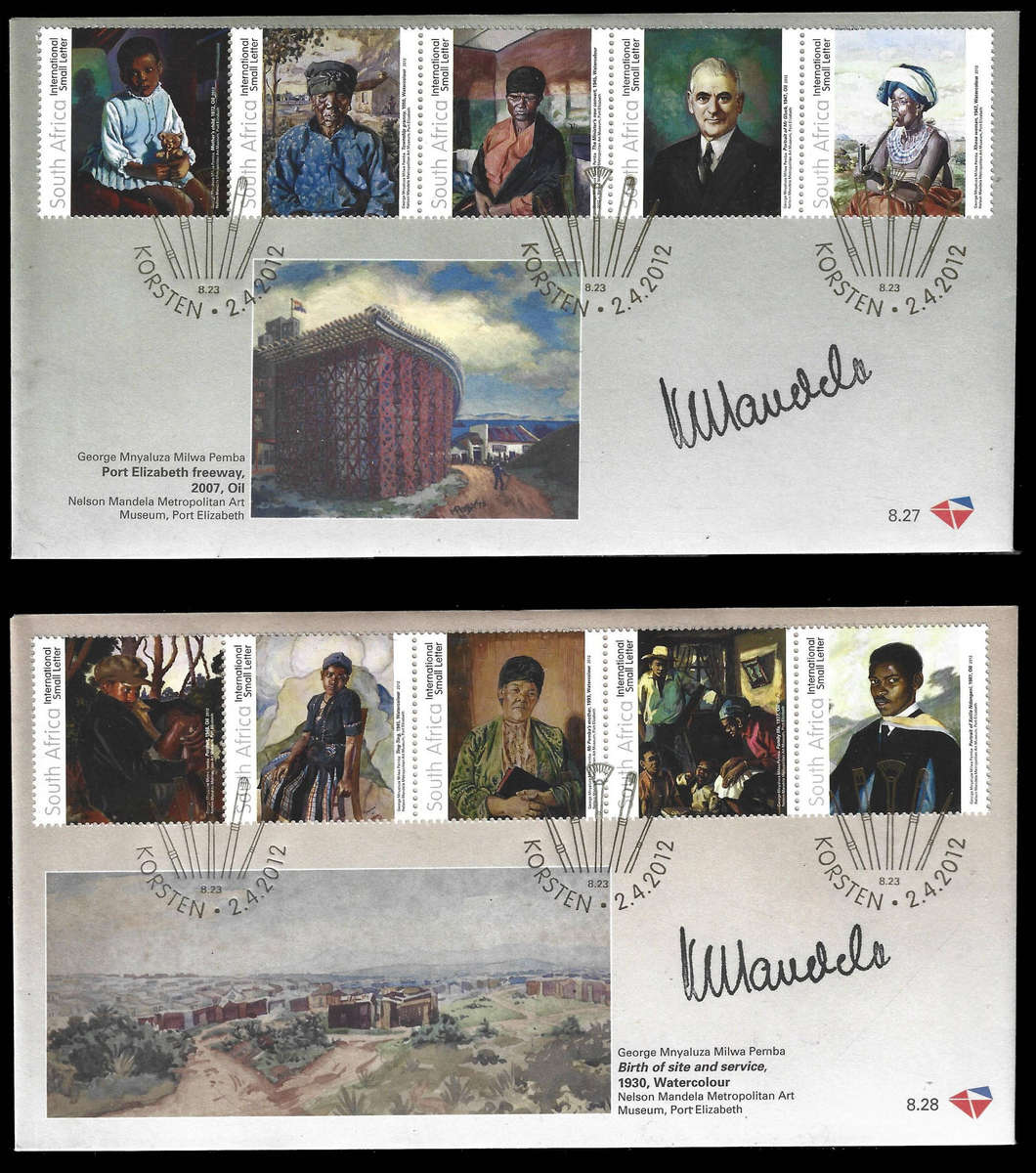 Part 6/9 Biggest MANDELA Autopen Signature Collection up for sale