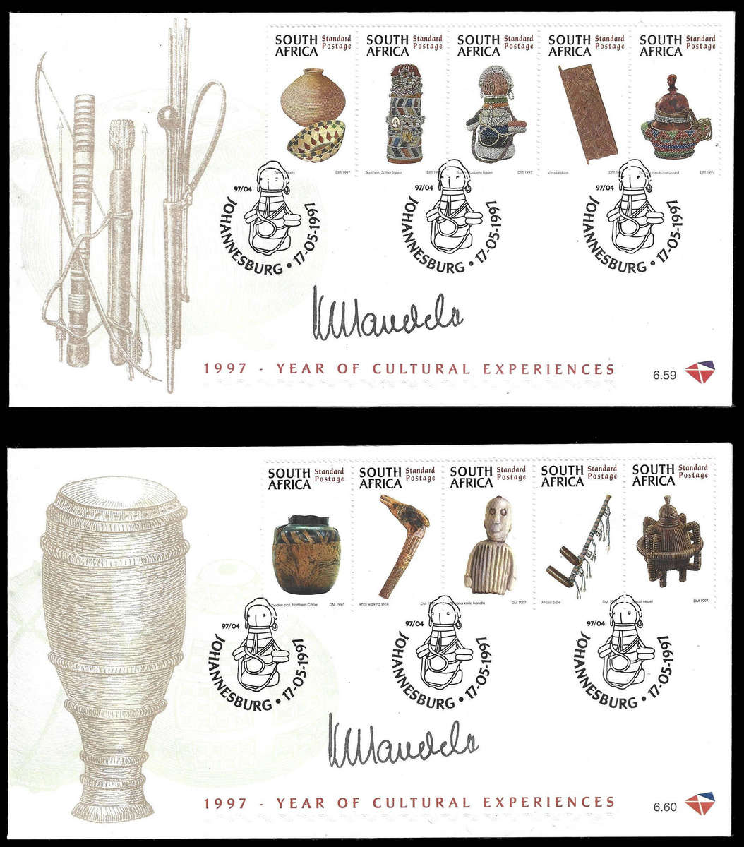 Part 8/9 Biggest MANDELA Autopen Signature Collection up for sale