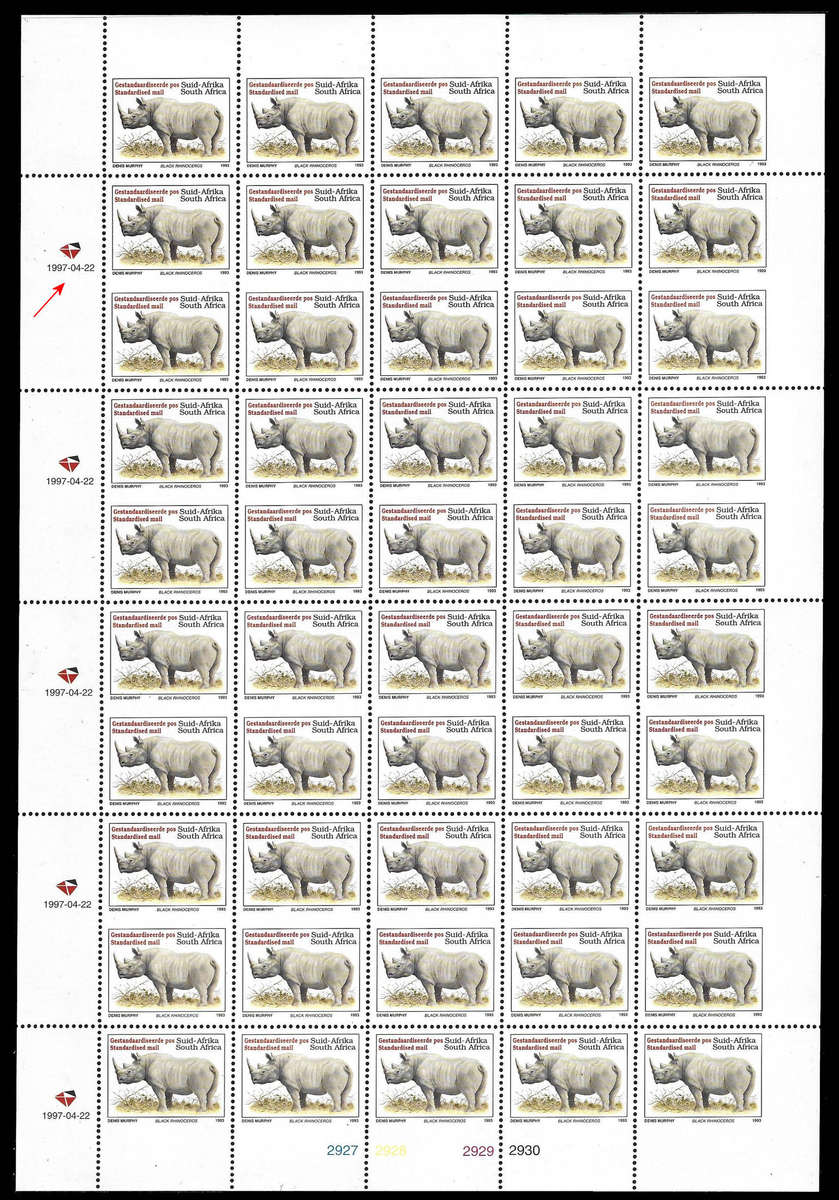 1996/1998 Selection UNCUT BOOKLET PANES, CV R 3,500+