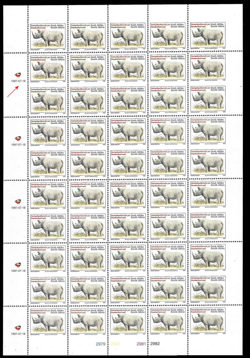 1996/1998 Selection UNCUT BOOKLET PANES, CV R 3,500+