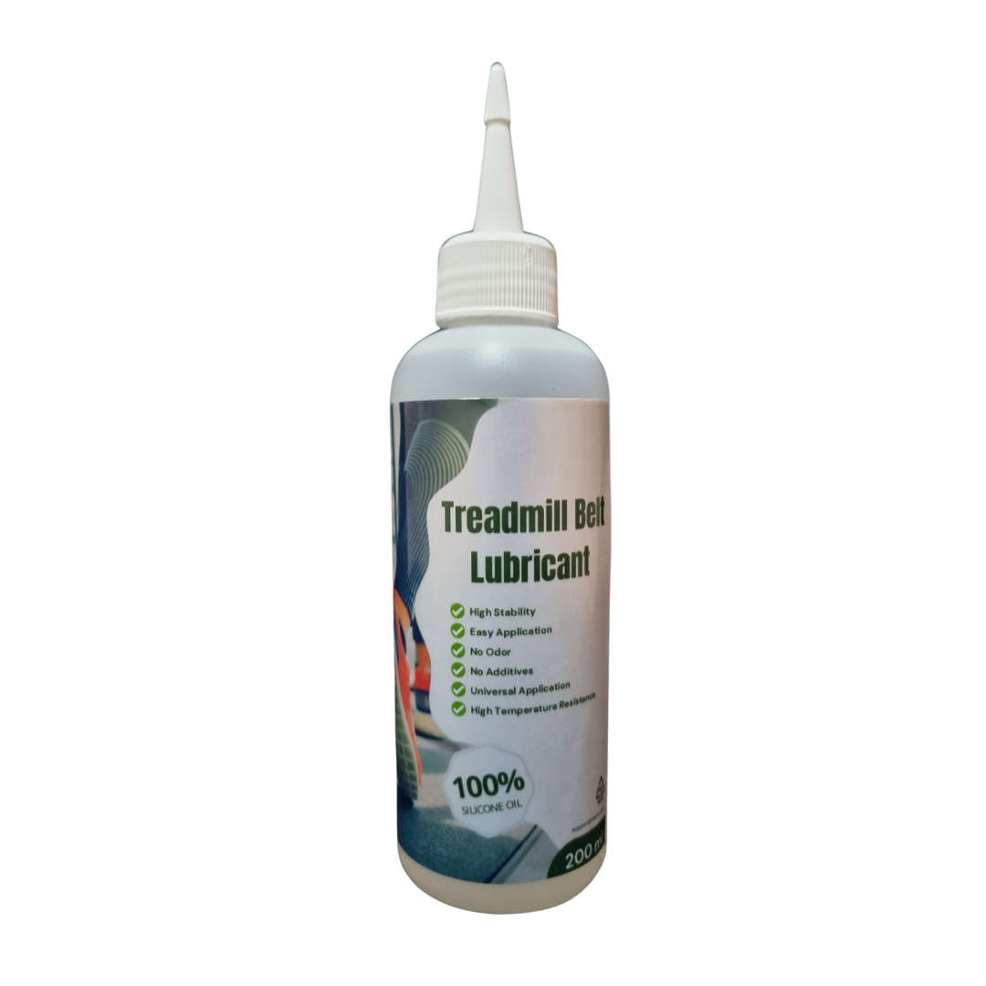 Treadmill Lubricant  100% Silicone Oil, 200ml | High Stability & Temperature Resistance | Odorless