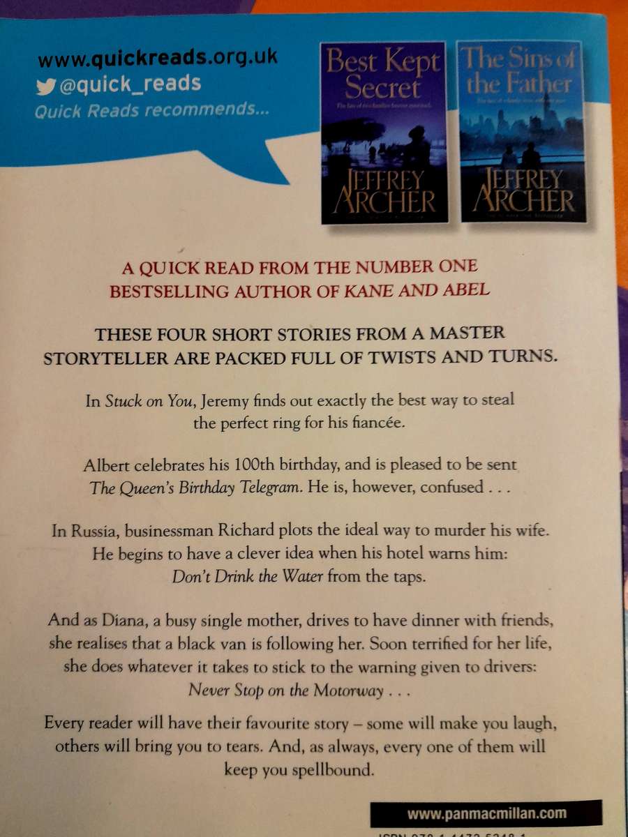 Four Warned by Jeffrey Archer