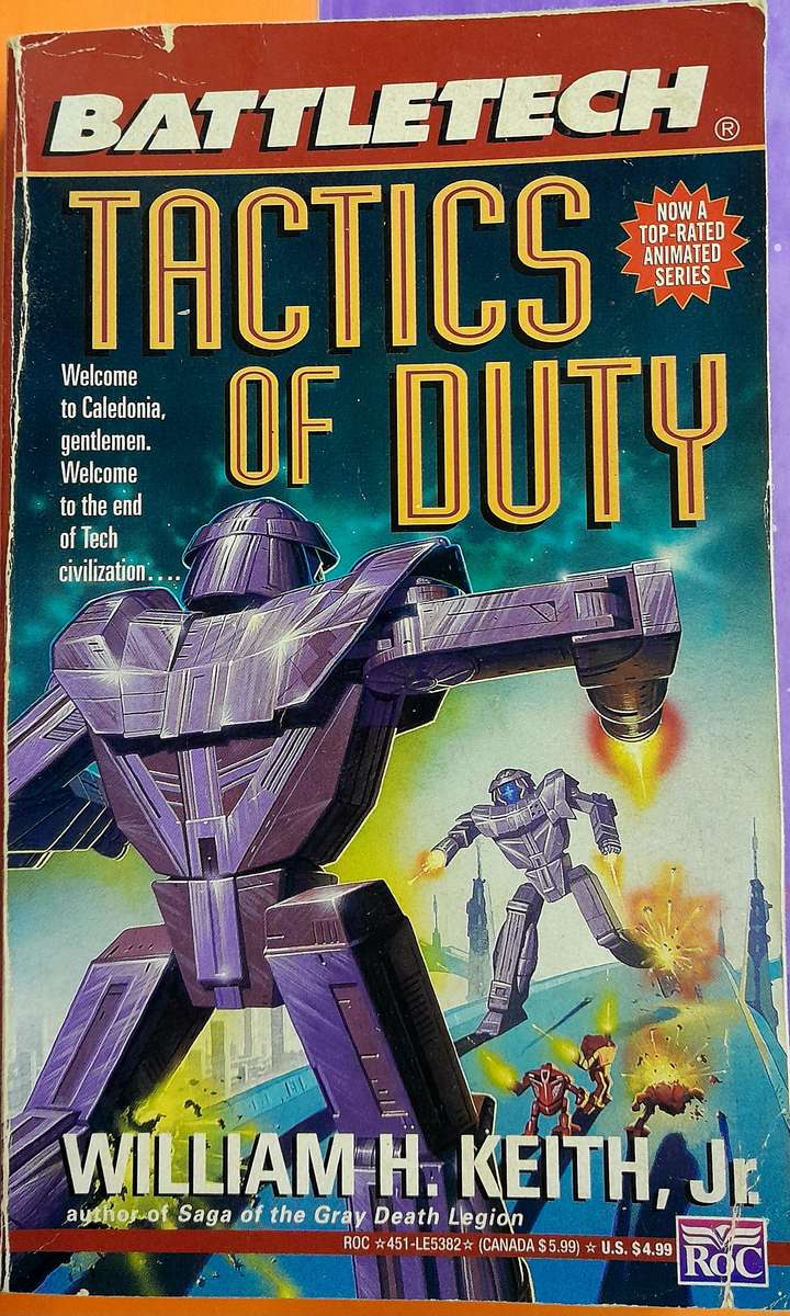 Battletech Tactics of Duty by William Keith