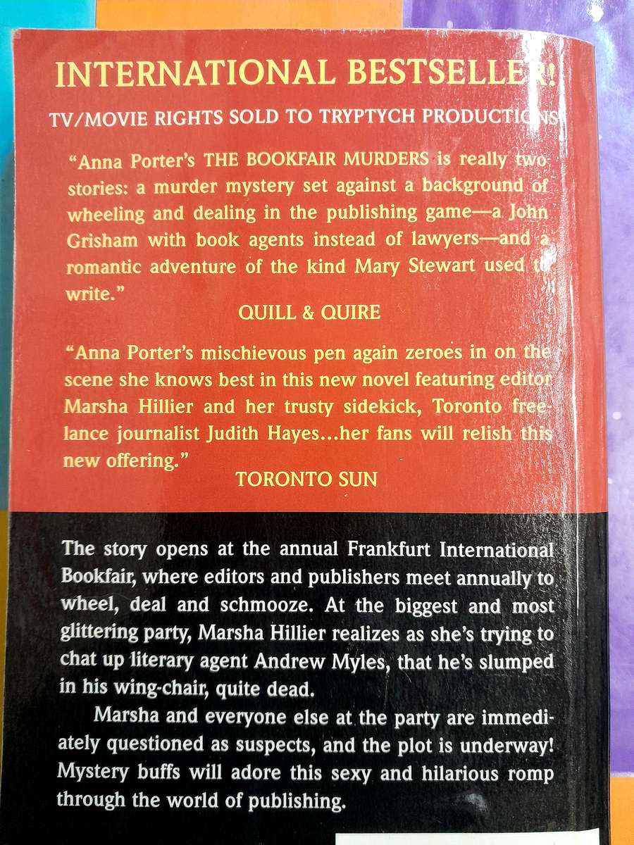 The Bookfair murders by Anna Porter