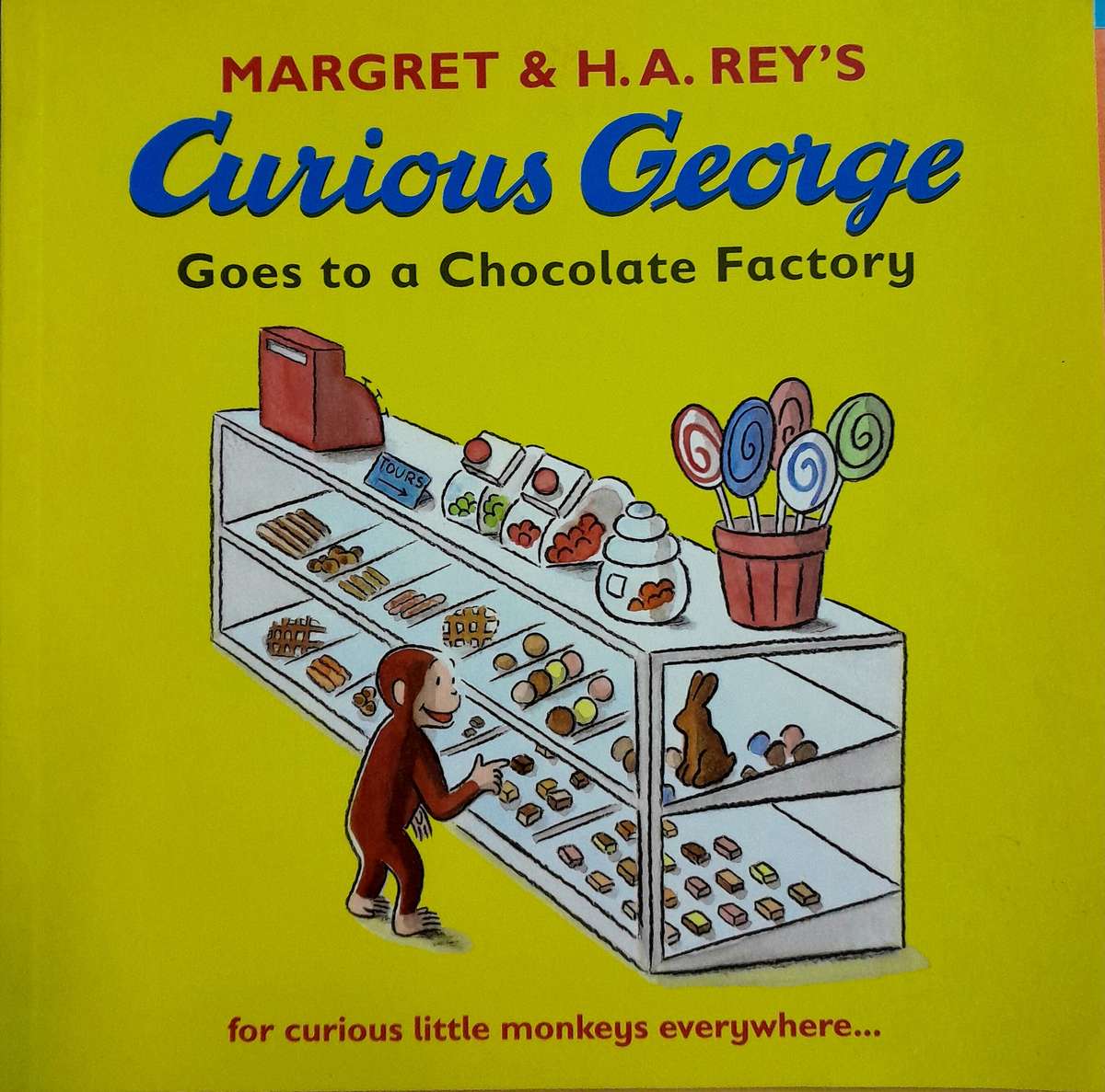 Curious George Goes to the Chocolate Factory by Margret Rey`s