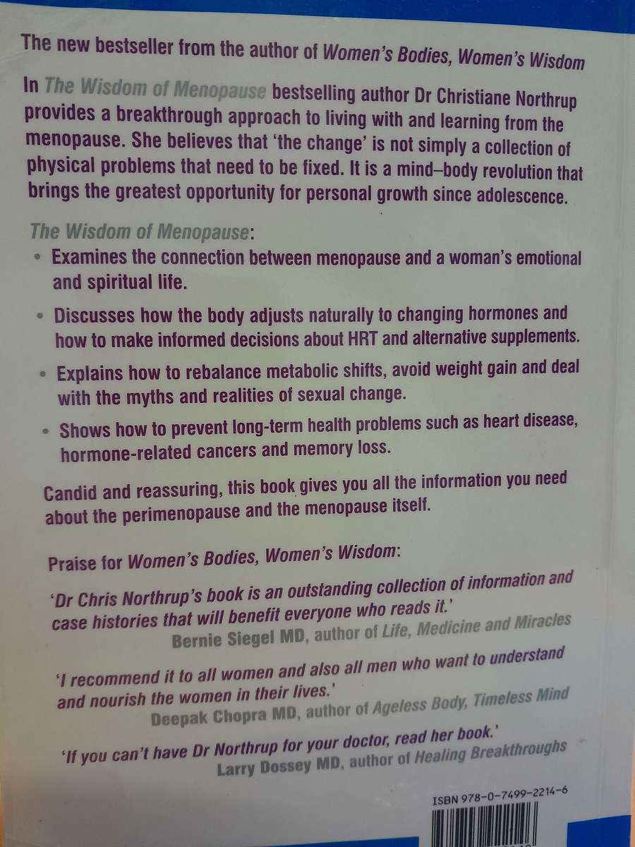 The Wisdom of Menopause by Dr Christiane Northrup