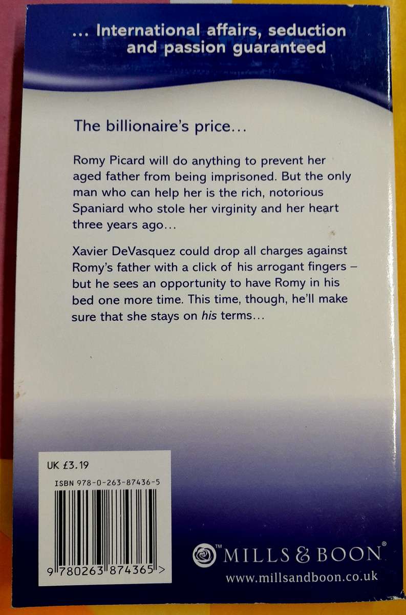 Bride, bought and paid for by Helen Bianchin Mills and Boon Modern