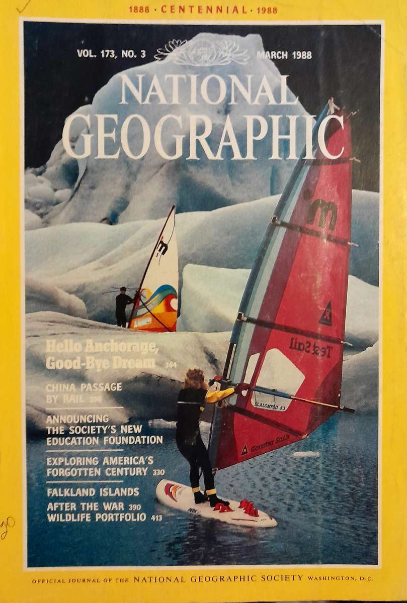 National Geographic March 1988