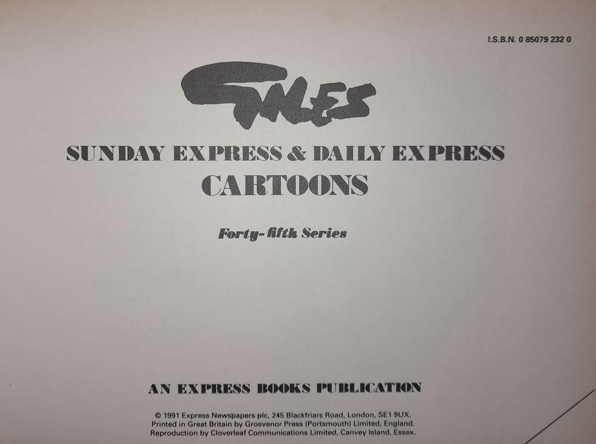 Giles 45th Series Cartoons