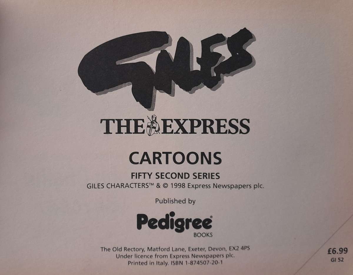Giles 52nd Series Cartoons