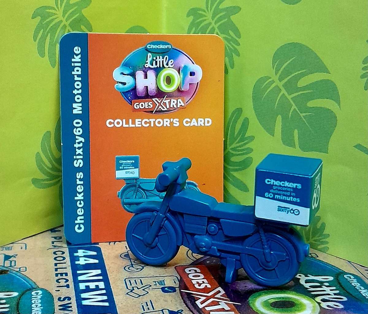 Checkers Mini Sixty60 Motorbike