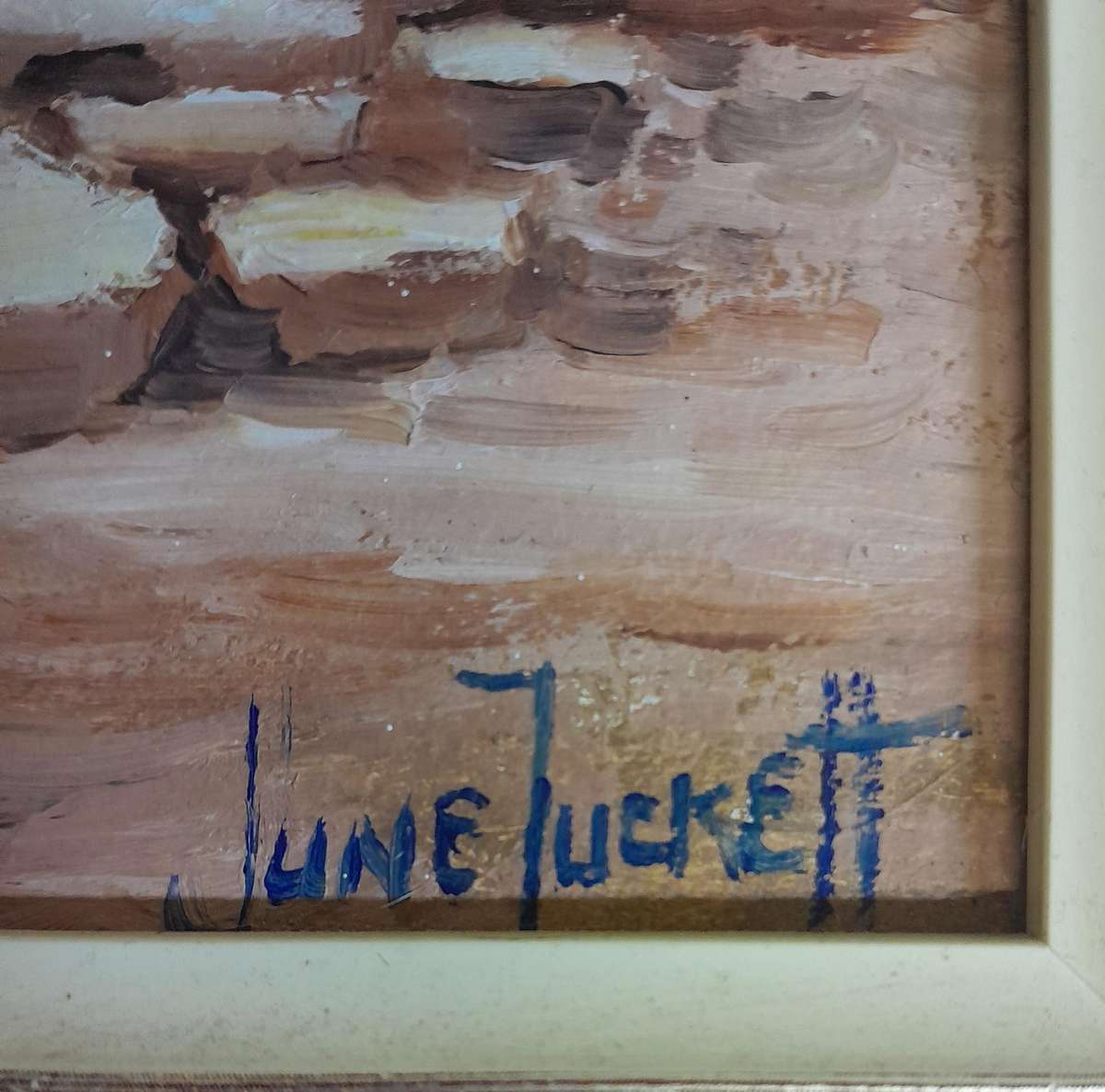 June Tuckett Painting 26 x 30cm