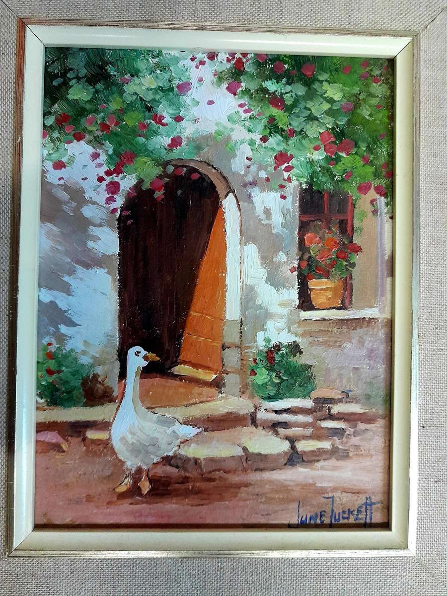 June Tuckett Painting 26 x 30cm