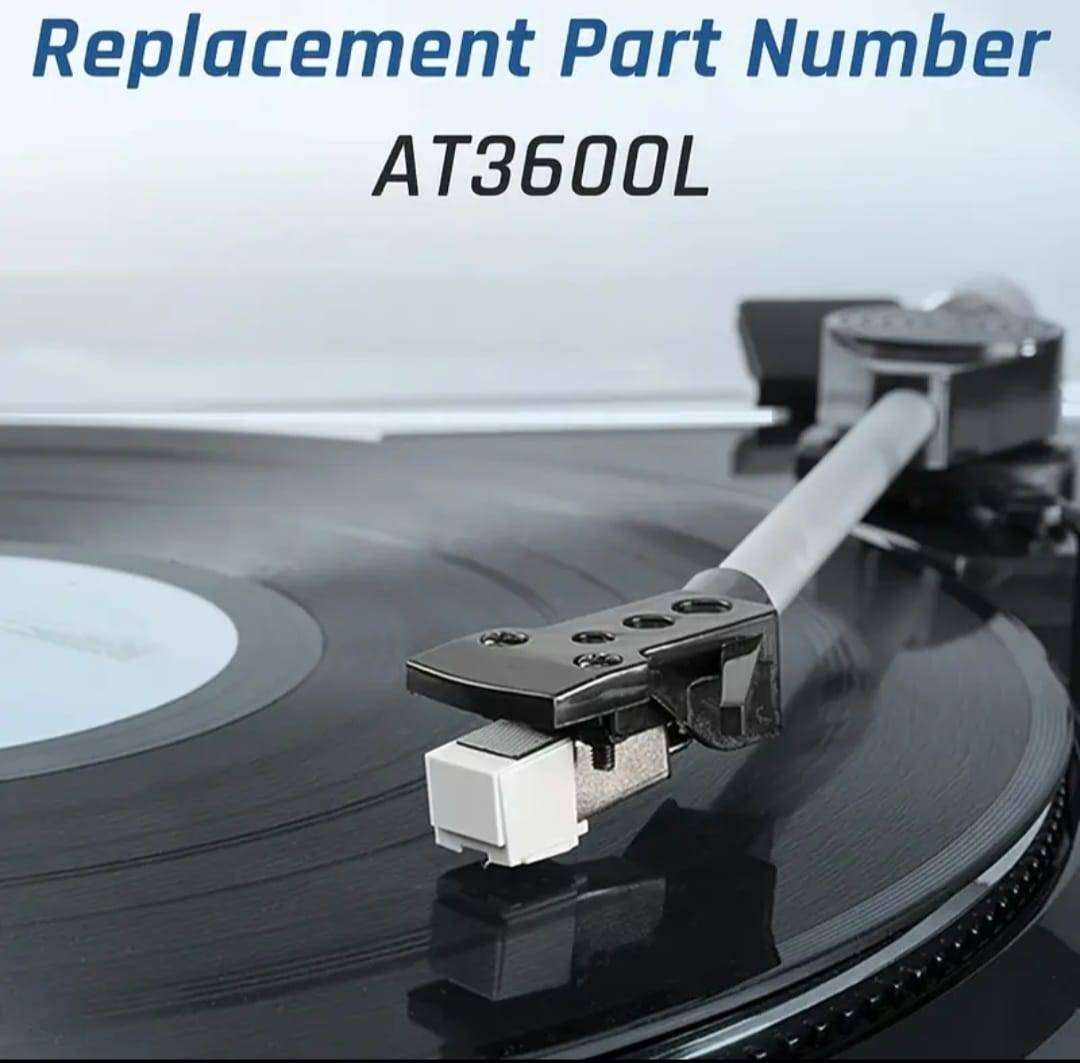 Audio Technica AT3600L Cartridge & Brush Replacement for LP60/AT3600L
